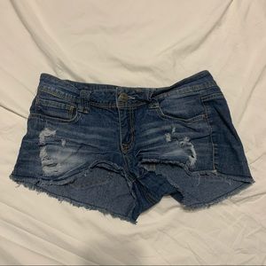 Lei Low-Rise Jean Short Shorts